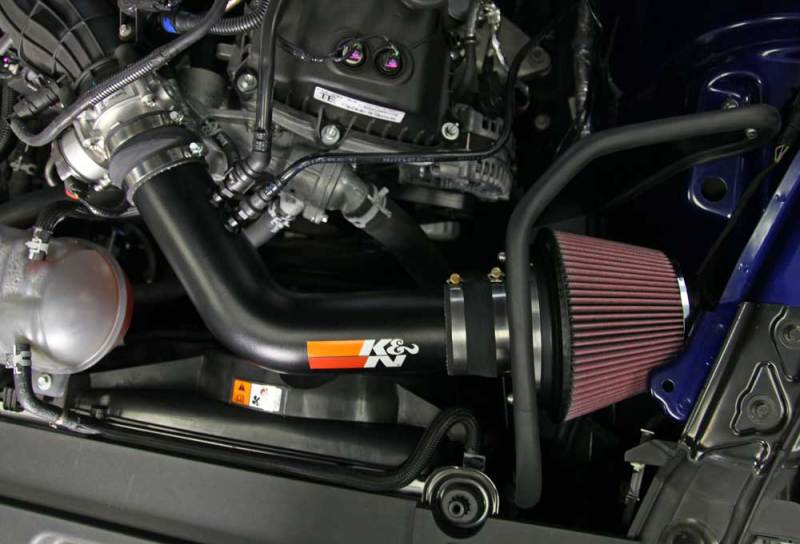 Kit d'admission hautes performances K&N pour Ford Mustang 3,7 L V6 2015