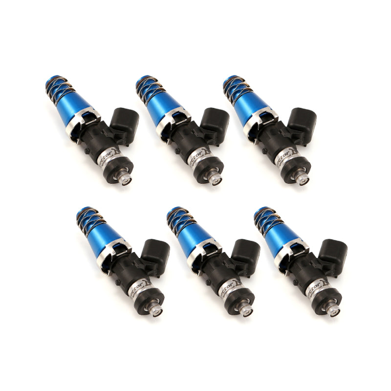 Injector Dynamics ID1050X Injecteurs 11 mm (bleu) Adaptateurs supérieurs Coussins inférieurs Denso (lot de 6)