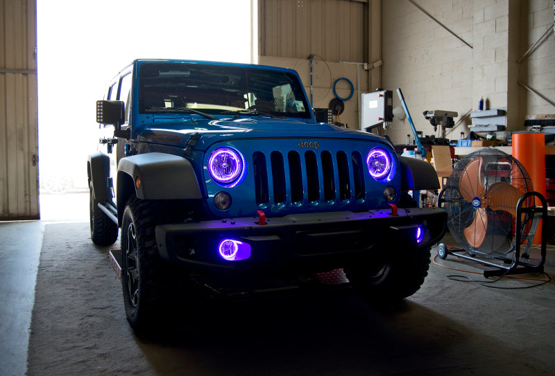 Oracle 07-16 Jeep Wrangler JK SMD HL - ColorSHIFT w/ BC1 Controller