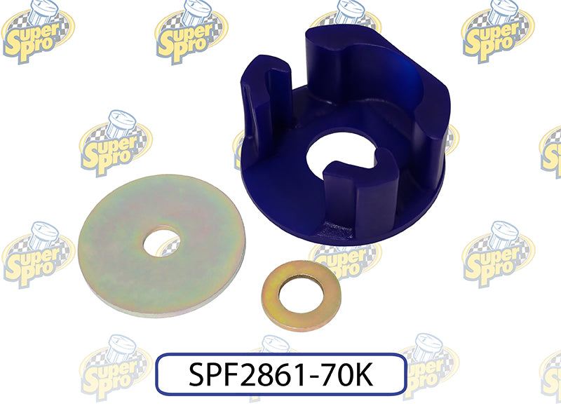 Bague d'insertion de support de pendule inférieur arrière de base Volkswagen GTI 2006 SuperPro - Confort