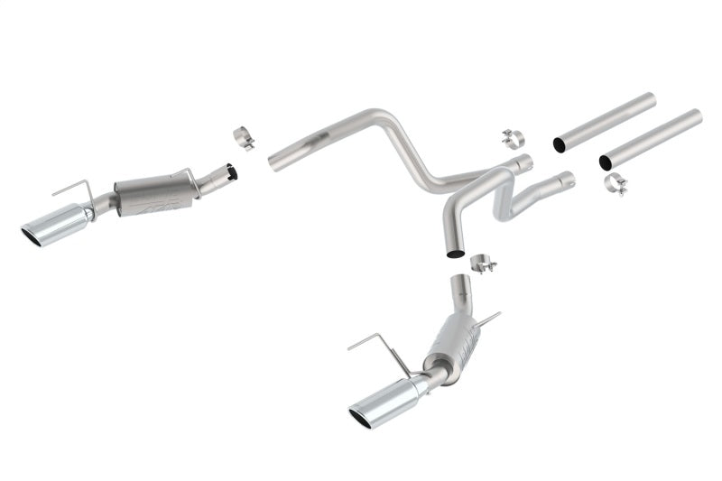 Échappement Catback Borla 2010 Mustang GT 4.6L V8 ATAK
