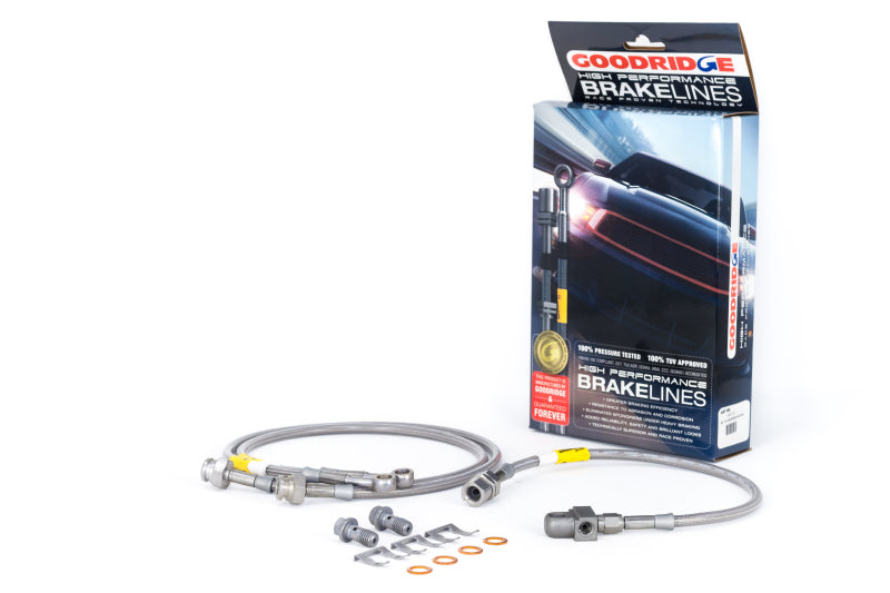 Conduites de frein Goodridge pour Chevrolet C10 88-96/Suburban 92-96/Tahoe 95-96/GMC Pickup 88-96/Yukon SS 95-96