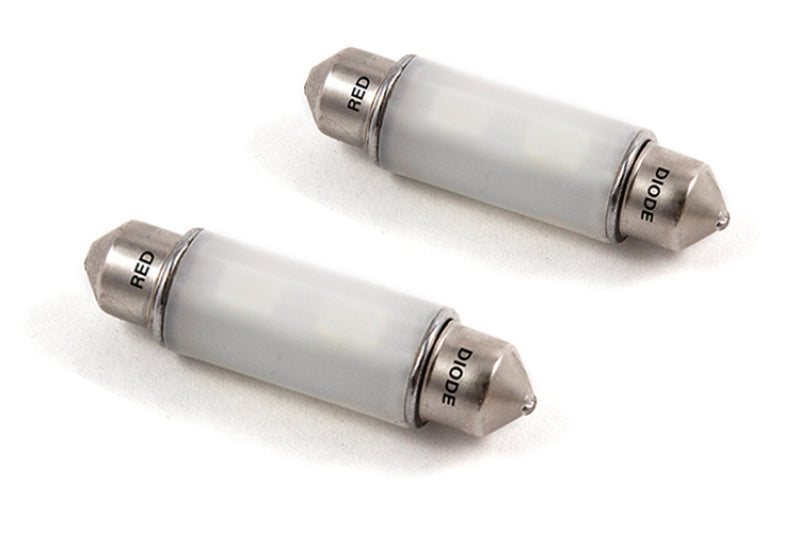 Ampoule LED HP6 41 mm de Diode Dynamics - Rouge (paire)