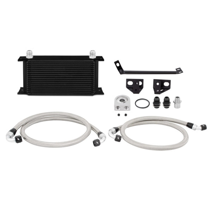 Kit de refroidisseur d'huile non thermostatique Mishimoto 15 Ford Mustang EcoBoost - Noir