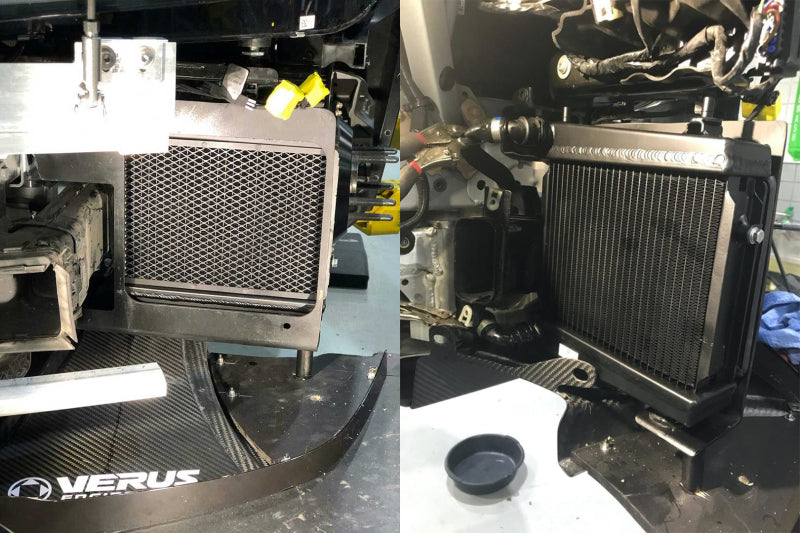 Radiateur auxiliaire haute performance CSF 20+ Toyota GR Supra, compatible avec les modèles L&R Deux requis