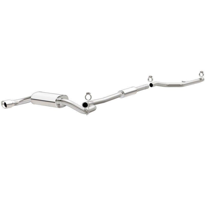 Magnaflow 13-15 BMW 320i L4 2.0L Inox Cat-Back Simple Droit Côté Transmission Sortie Arrière Perf Échappement