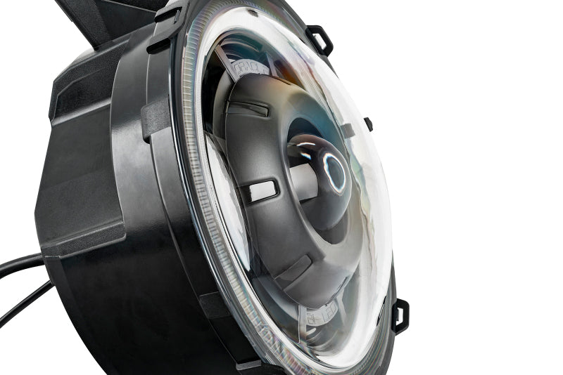 Oracle Oculus BiLED Projector Headlights for Jeep JL/Gladiator JT Satin Silver 5500K