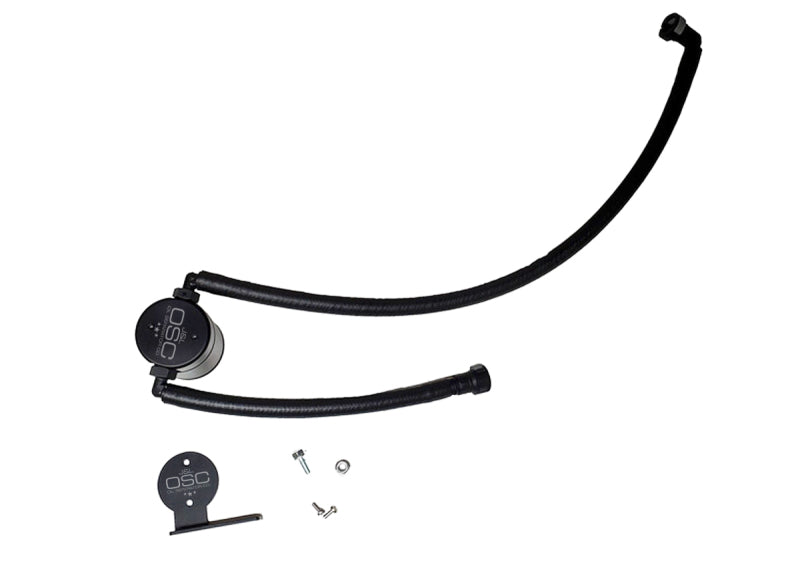 J&L 20-24 Chevrolet Corvette 6.2L LT2 Targa Top Passenger Side Oil Separator 3.0 - Black Anodized
