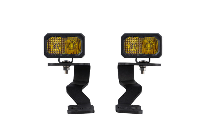 Kit de feux de fossé Diode Dynamics 2022 pour Toyota Tundra C2 Pro Stage Series - Combo jaune
