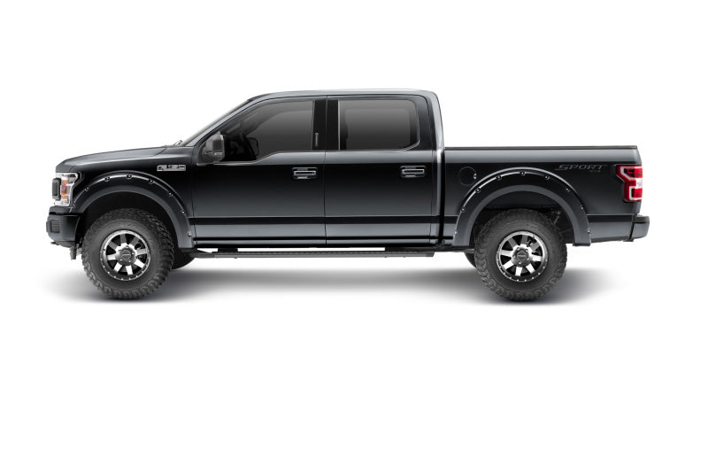 Élargisseurs de poche Bushwacker 18-19 Ford F-150, lot de 4 pièces - Noir ombré