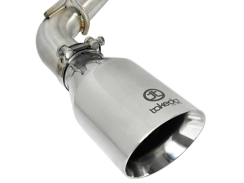 Système d'échappement Cat-Back aFe Takeda 2,5 pouces 304 SS avec embouts polis 16-18 Infiniti Q50 V6-3.0L (tt)