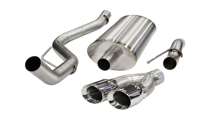 Échappement arrière poli sport Cat-Back pour Ford F-150 Raptor 6,2 L V8 Corsa 11-13