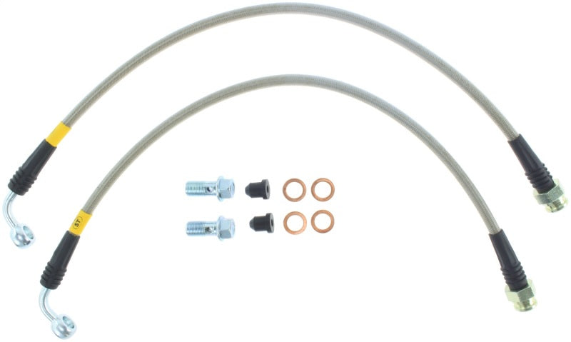 Conduites de frein avant en acier inoxydable StopTech pour Chevrolet Corvette 14-17