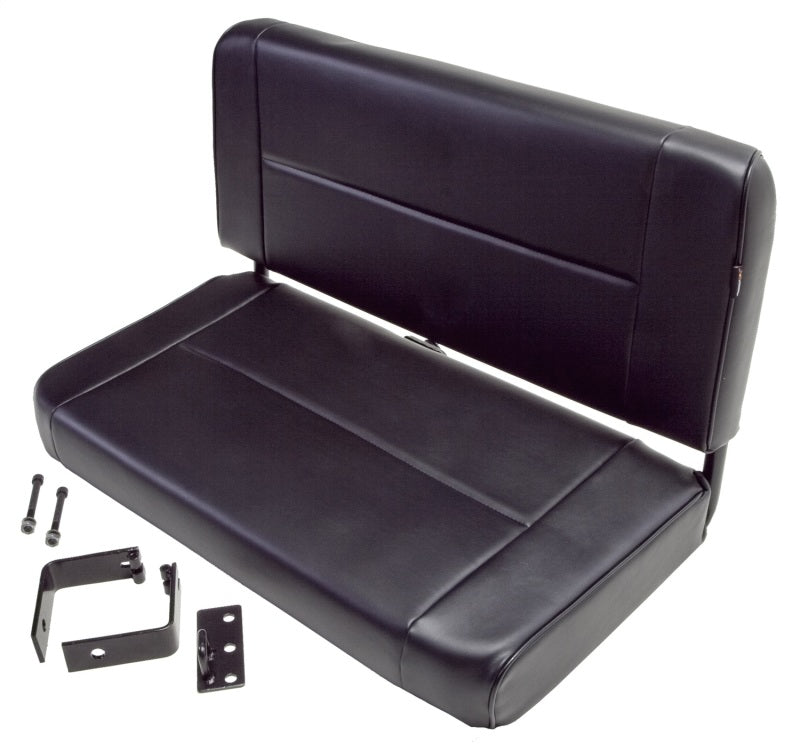 Siège arrière fixe Rugged Ridge noir 55-95 Jeep CJ / Jeep Wrangler