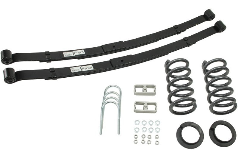 Kits d'abaissement Belltech 95-97 Chevrolet Blazer/Jimmy 6 cylindres 2 po ou 3 po avant/4 po arrière sans amortisseurs