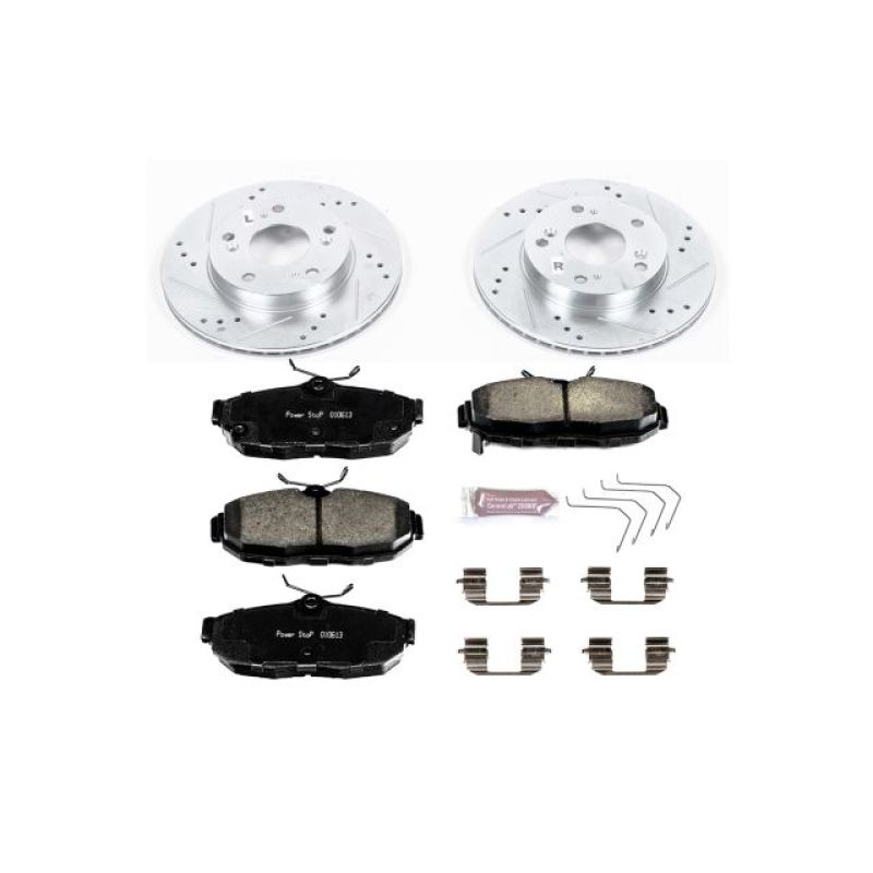 Kit de freins sport Power Stop 12-15 Honda Civic Z23 Evolution avant