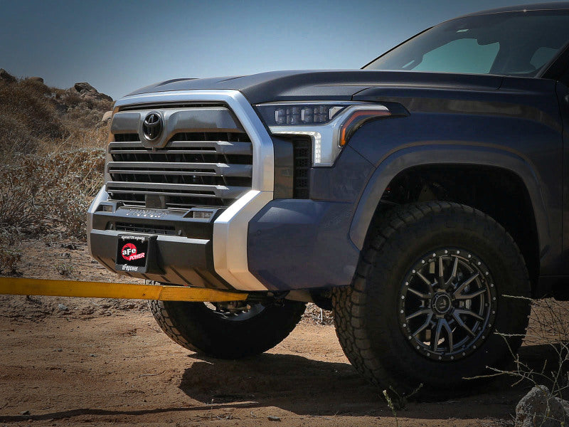 Crochet de remorquage avant aFe Toyota Tundra 2022 V6-3.5L (tt) noir (MOQ 6 pour les commandes en livraison directe)