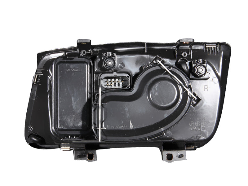 Phares avant en cristal ANZO 1999-2005 Volkswagen Jetta Noir sans ampoules