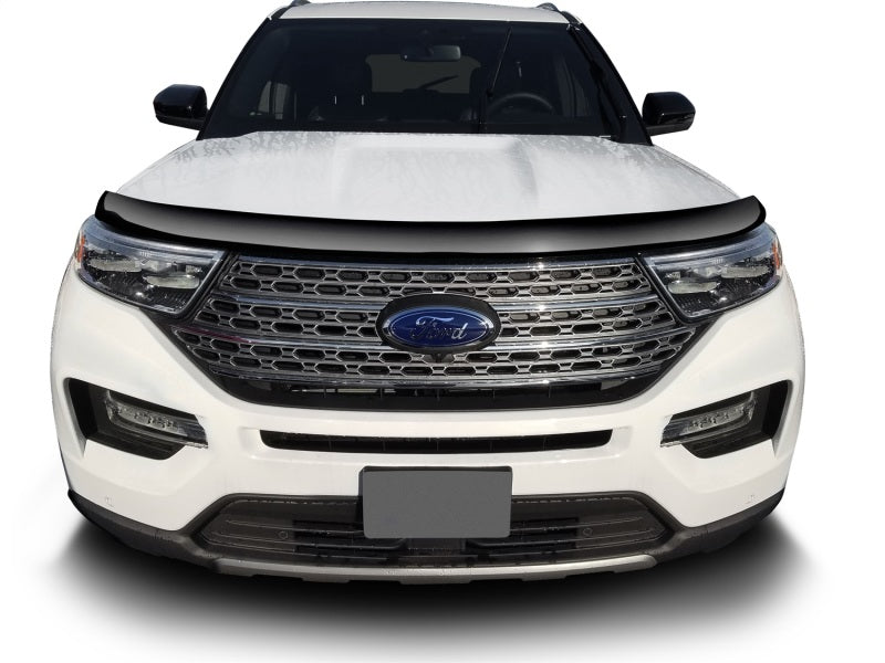 Protection de capot AVS 20-22 pour Ford Explorer High Profile Bugflector II (1 pièce) - Fumée