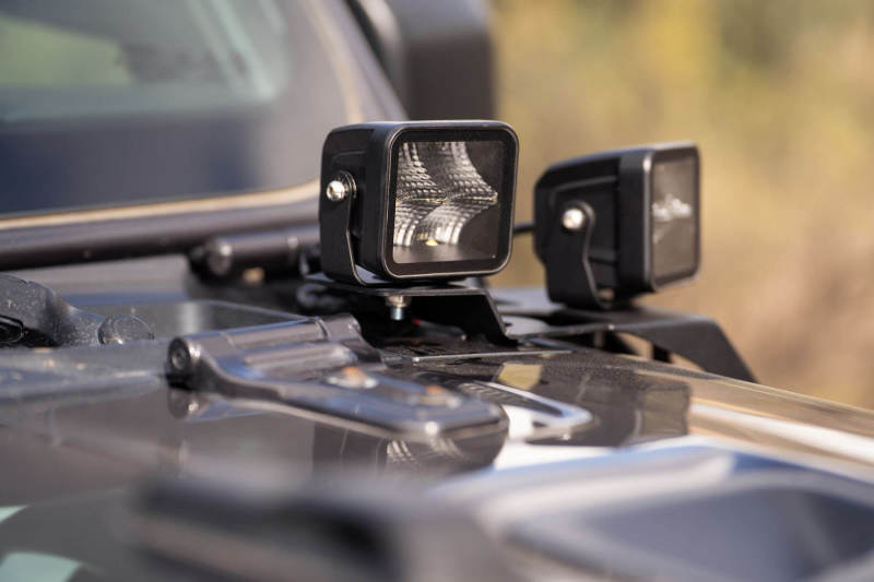 Support de barre lumineuse de capot DV8 Offroad 18-22 Jeep Gladiator JT