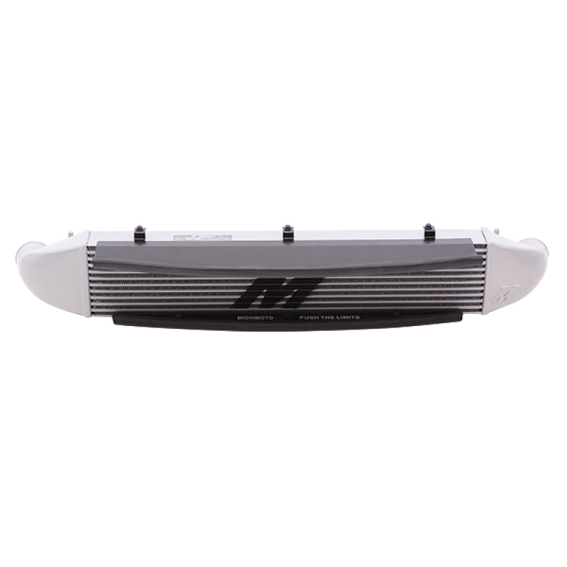 Kit de refroidisseur intermédiaire à montage avant Mishimoto 2014-2016 Ford Fiesta ST 1,6 L (argent) avec tuyaux (noir)