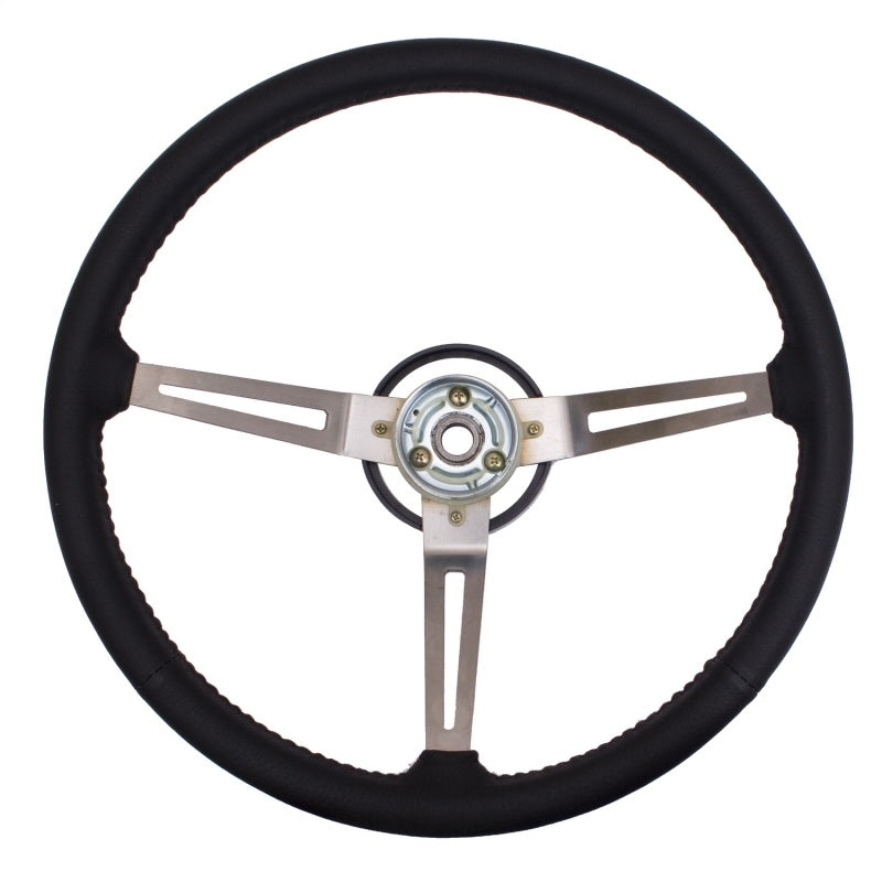 Volant en cuir Omix 76-95 Jeep CJ & Wrangler