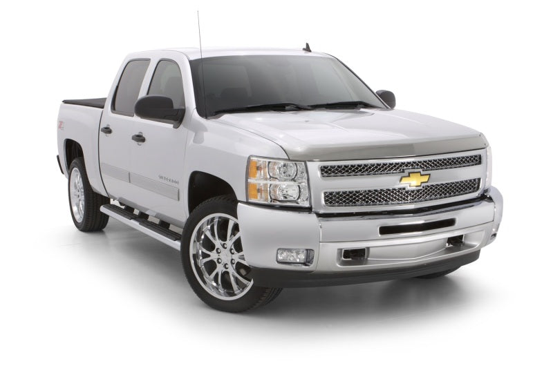 Protection de capot à profil bas AVS 07-10 Ford Explorer Sport Trac Aeroskin - Chrome