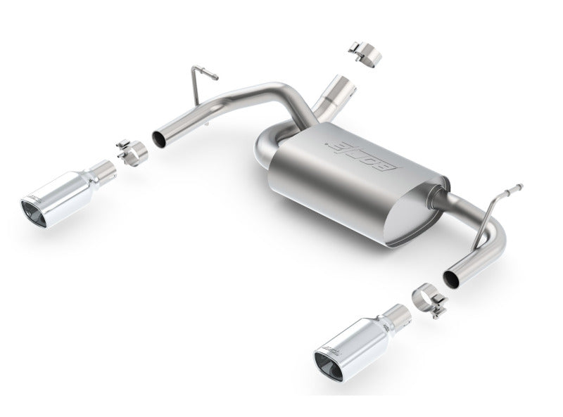 Échappement Borla 12-16 Jeep Wrangler 3.6L AT/MT 4WD Single Split Rr Exit Touring (section arrière uniquement)