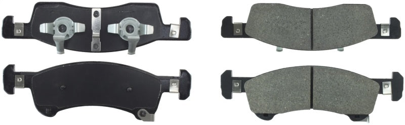 Plaquettes de frein sport StopTech avec cales et matériel - Avant/arrière