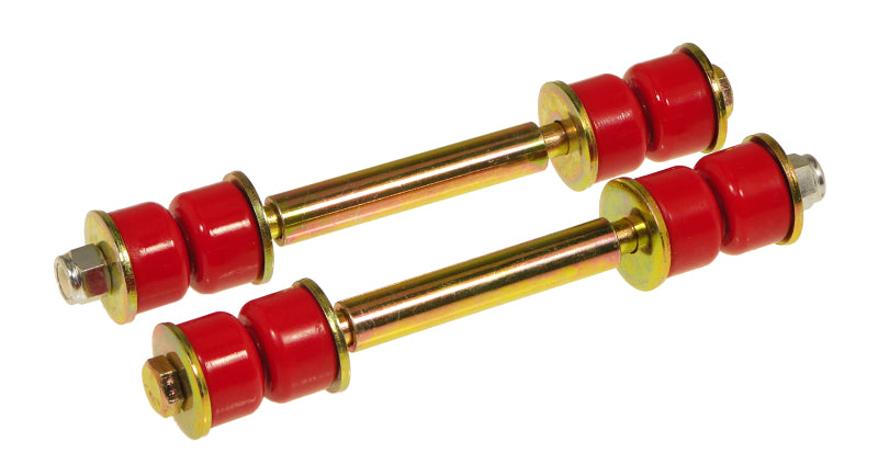 Ensemble de maillons d'extrémité universels Prothane - Longueur de montage de 4 3/4 po - Rouge