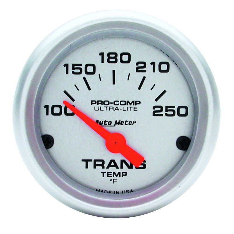 Kit de jauge diesel AutoMeter Pilier A Ford 99-07 Température de transmission 250 degrés. F Ultra-Léger