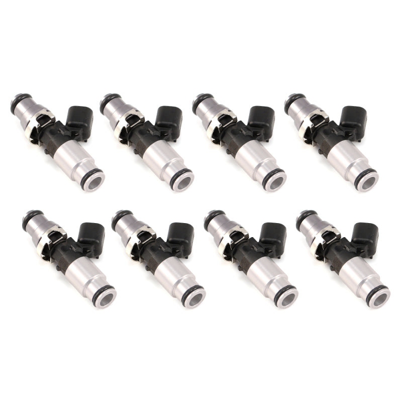 Injector Dynamics - Injecteurs 1050cc 60mm Longueur 14mm Adaptateur Gris Supérieur - Adaptateur Bleu Inférieur (Lot de 8)