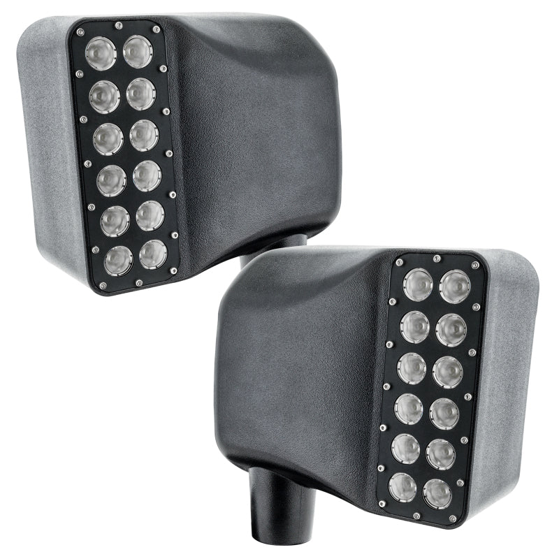 Rétroviseurs latéraux tout-terrain Oracle Jeep Wrangler JK - 6 000 000 VOIR LA GARANTIE
