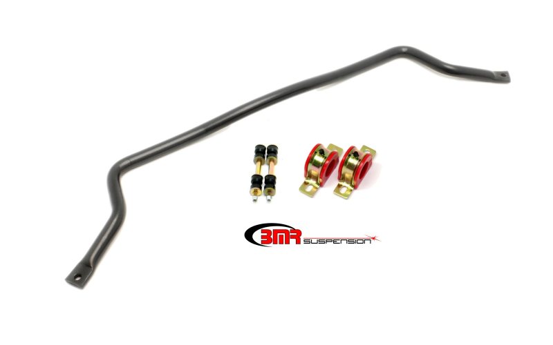 BMR 93-02 F-Body Front Hollow 35mm Sway Bar Kit w/ Bushings - Black Hammertone BMR Suspension