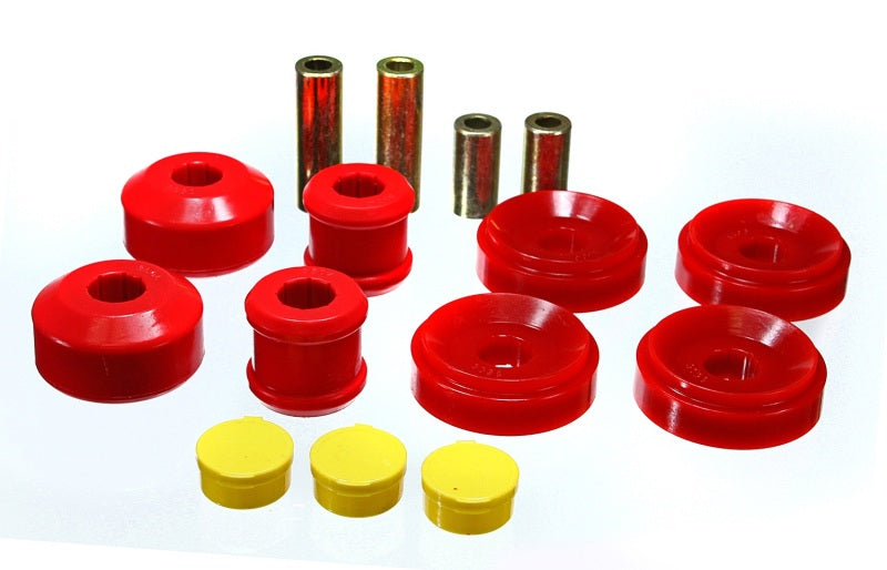 Ensemble de bagues de bras de suspension avant rouges pour Chevy Camaro Energy Suspension 10