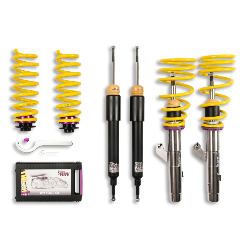 Kit combinés filetés KW V1 BMW Série 3 E90/E92 2WD Berline + Coupé