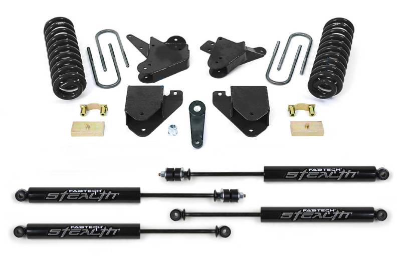 Système de base Fabtech 01-04 Ford F250/350 2WD 6 pouces avec Stealth