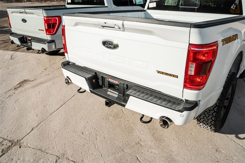 Corsa 2021-2023 Ford F-150 SuperCrew/caisse de 5,5 pieds 3,5 L V6 Sport Cat-Back double sortie arrière-poli