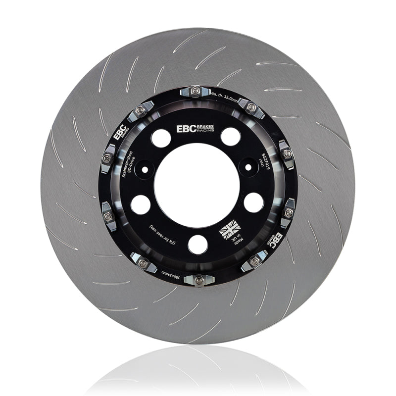 EBC Racing 2012+ Tesla Model S 2 pièces de conversion flottante SG Racing Rotors avant