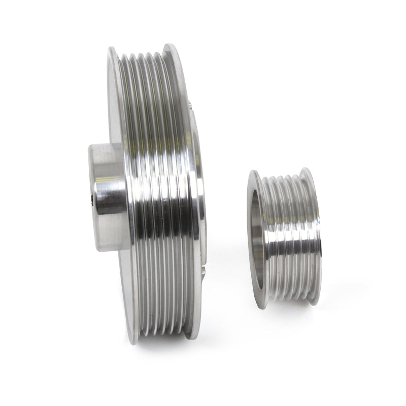 Kit de poulies de transmission inférieures BBK 96-01 Mustang 4.6 GT Cobra - Aluminium CNC léger (3 pièces)