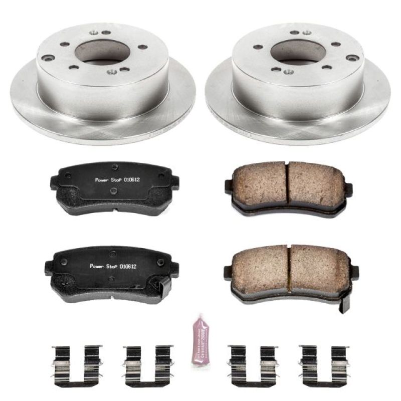 Kit de freins arrière Power Stop Autospecialty pour Kia Forte 10-13