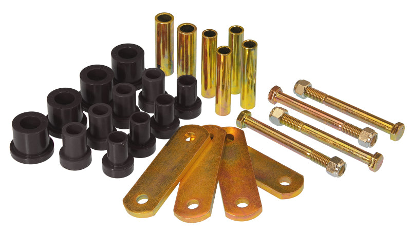Bagues de ressort et de manille Prothane pour Chrysler SS Conv HD - Noir