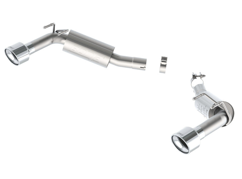 Échappement S-Type Borla 14-15 Camaro SS 6.2L V8 RWD Single Split Rr Exit (section arrière uniquement)