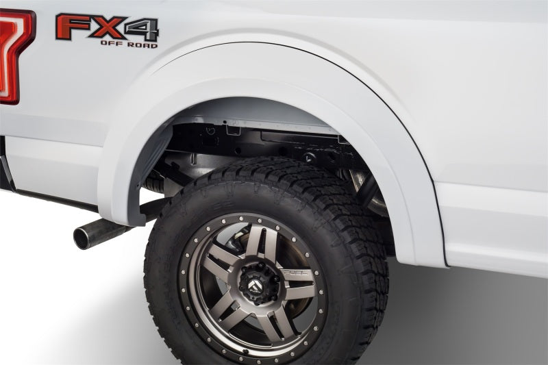 Élargisseurs de garde-boue Bushwacker 15-17 Ford F-150 Styleside Extend-A-Fender Style Flares 4 pièces 67,1/78,9/97,6 po - Noir