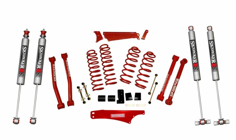 KIT Skyjacker 4", 07-09JK ROUGE AVEC M95