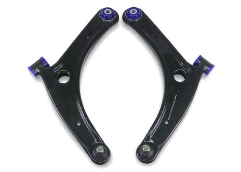 Ensemble de bras de suspension inférieurs avant SuperPro 2008 Mitsubishi Lancer GTS avec bagues