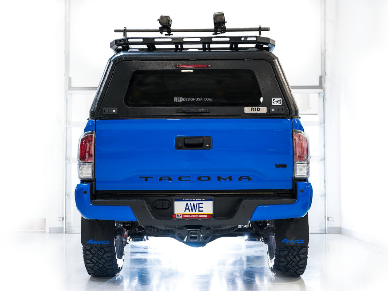 Échappement AWE 2016-2022 Toyota Tacoma 0FG avec BashGuard - Sans embouts