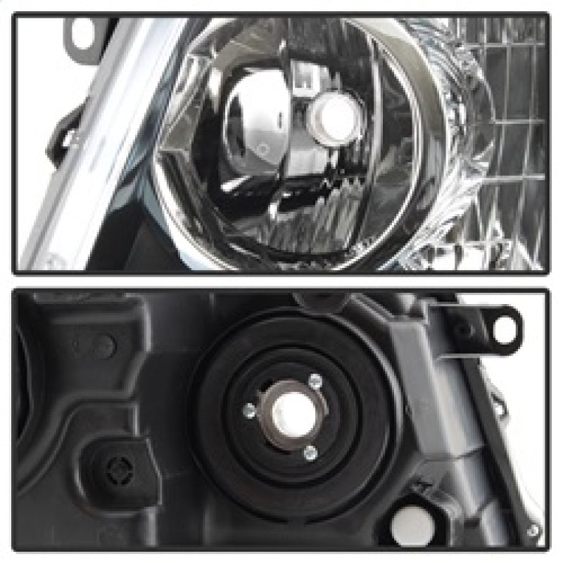 xTune Toyota Highlander 04-06 (Non Hybrid Models) OEM Style Headlights Chrome HD-JH-THIGH04-AM-C