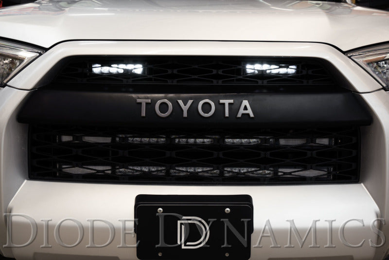 Kit de barre lumineuse LED SAE/DOT Diode Dynamics 14-21 pour Toyota 4Runner Stage Series - Ambre SAE/DOT large