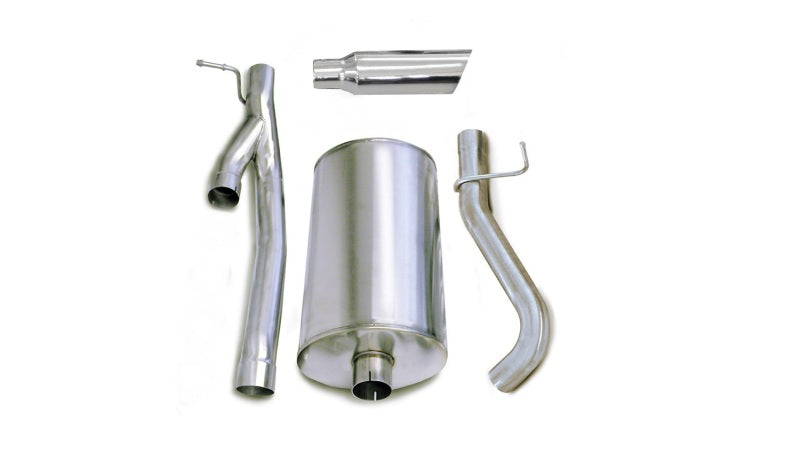 Corsa/dB 03-06 Chevrolet Silverado Ext. Cabine/Cabine courte 2500 6.0L V8 Échappement sport poli Cat-Back